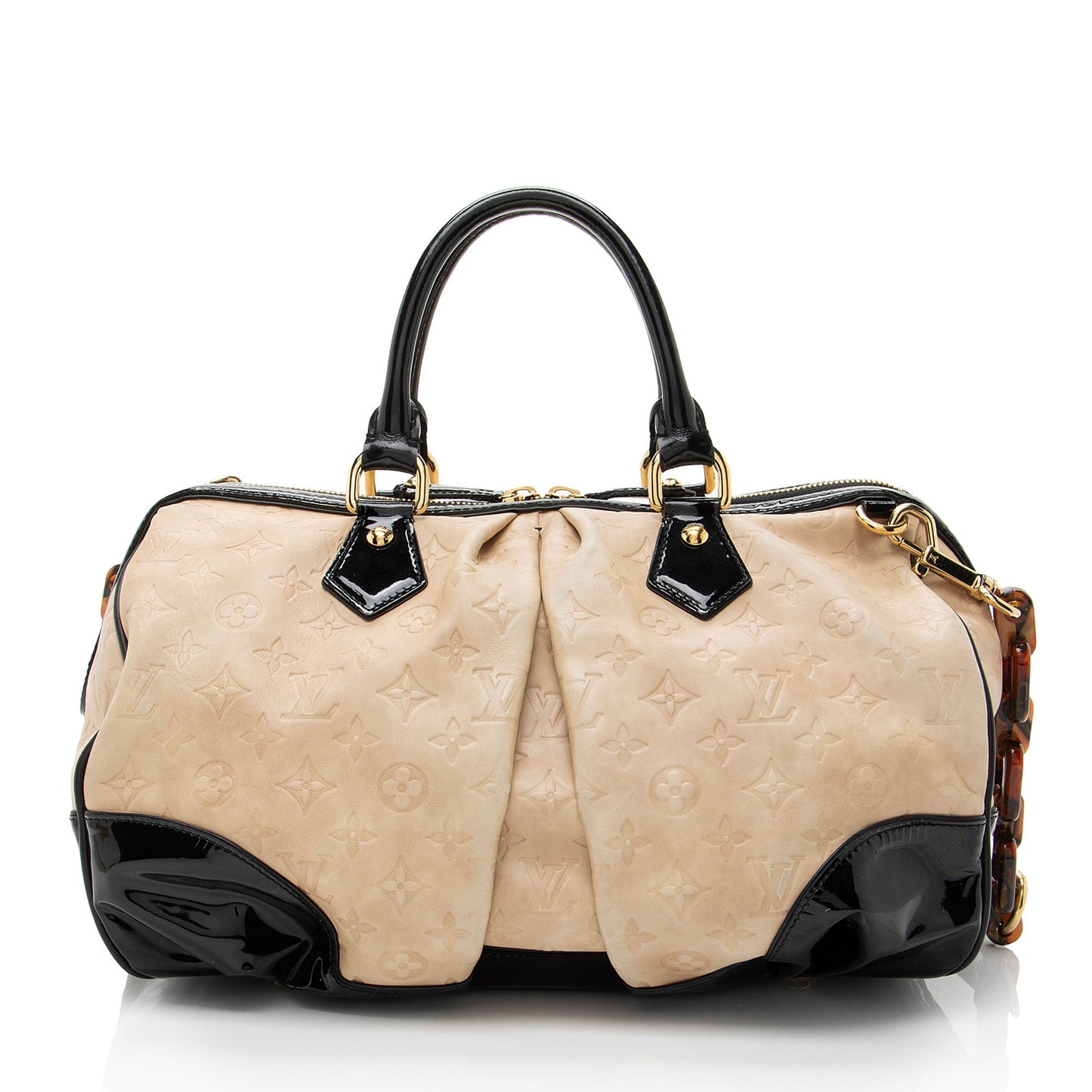 Louis Vuitton Monogram Cuir Embossed Stephen Satchel
