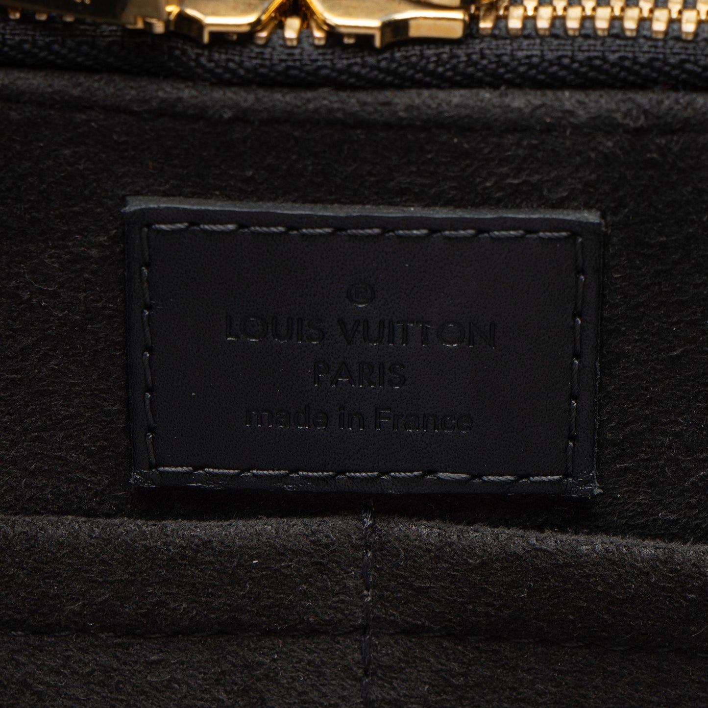 Louis Vuitton Monogram Cuir Plume Very MM Tote