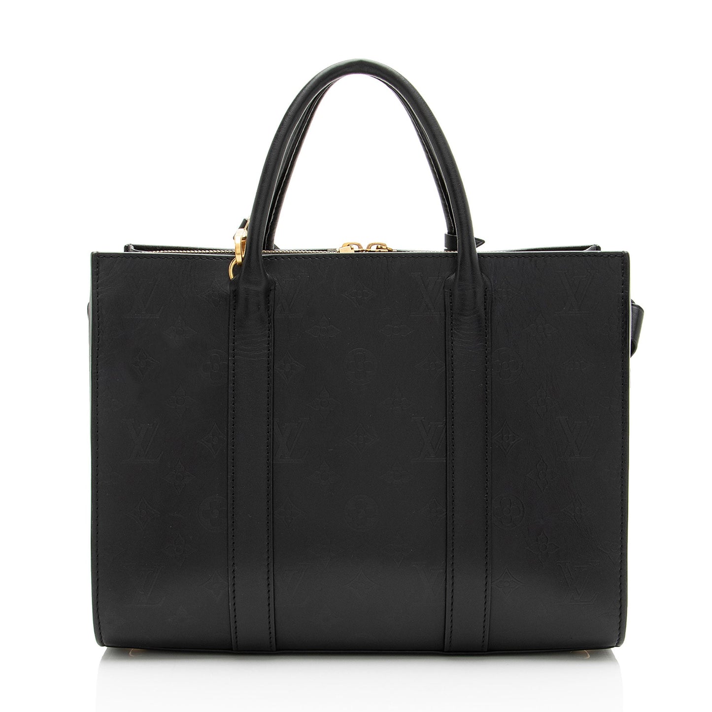 Louis Vuitton Monogram Cuir Plume Very MM Tote