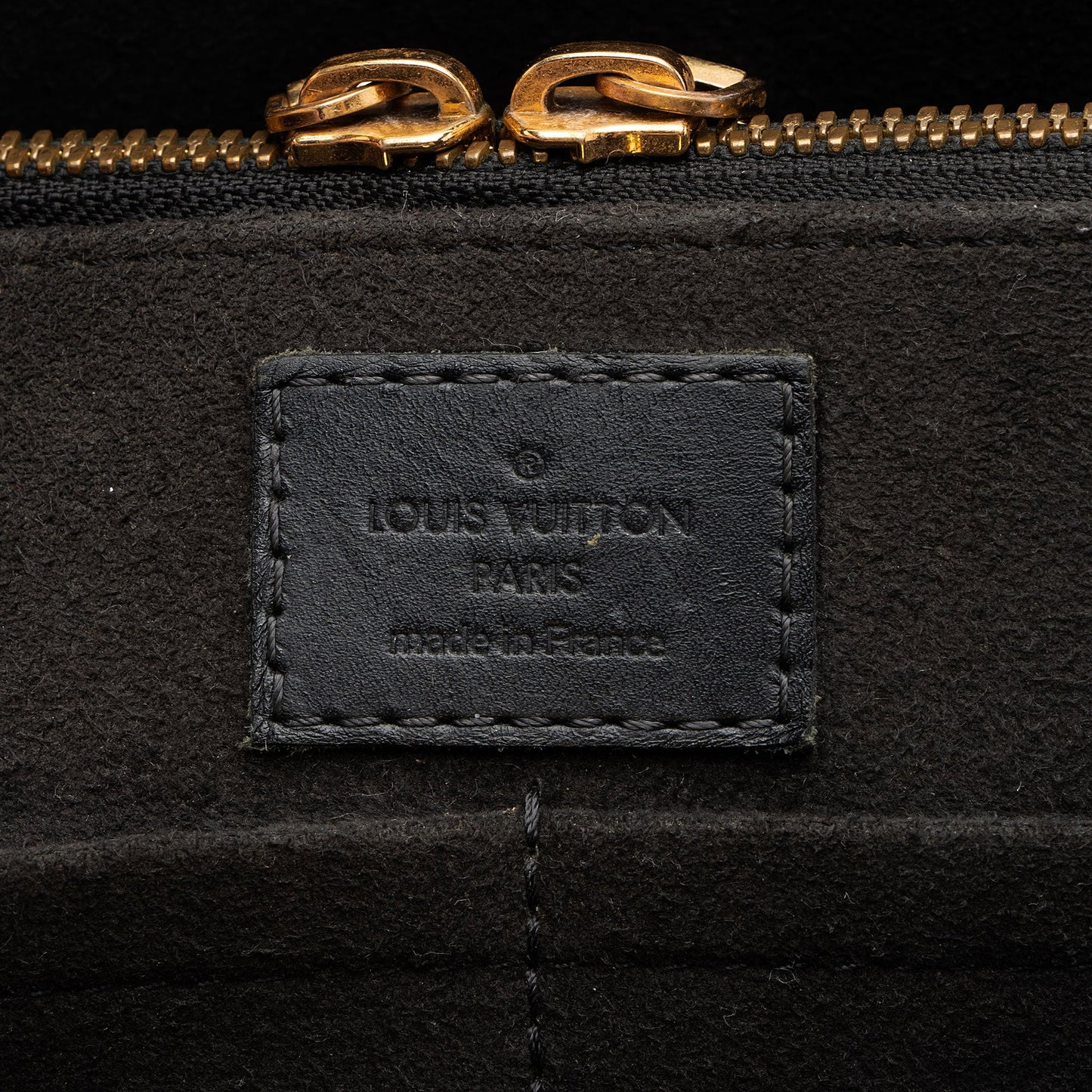Louis Vuitton Monogram Cuir Plume Very MM Tote