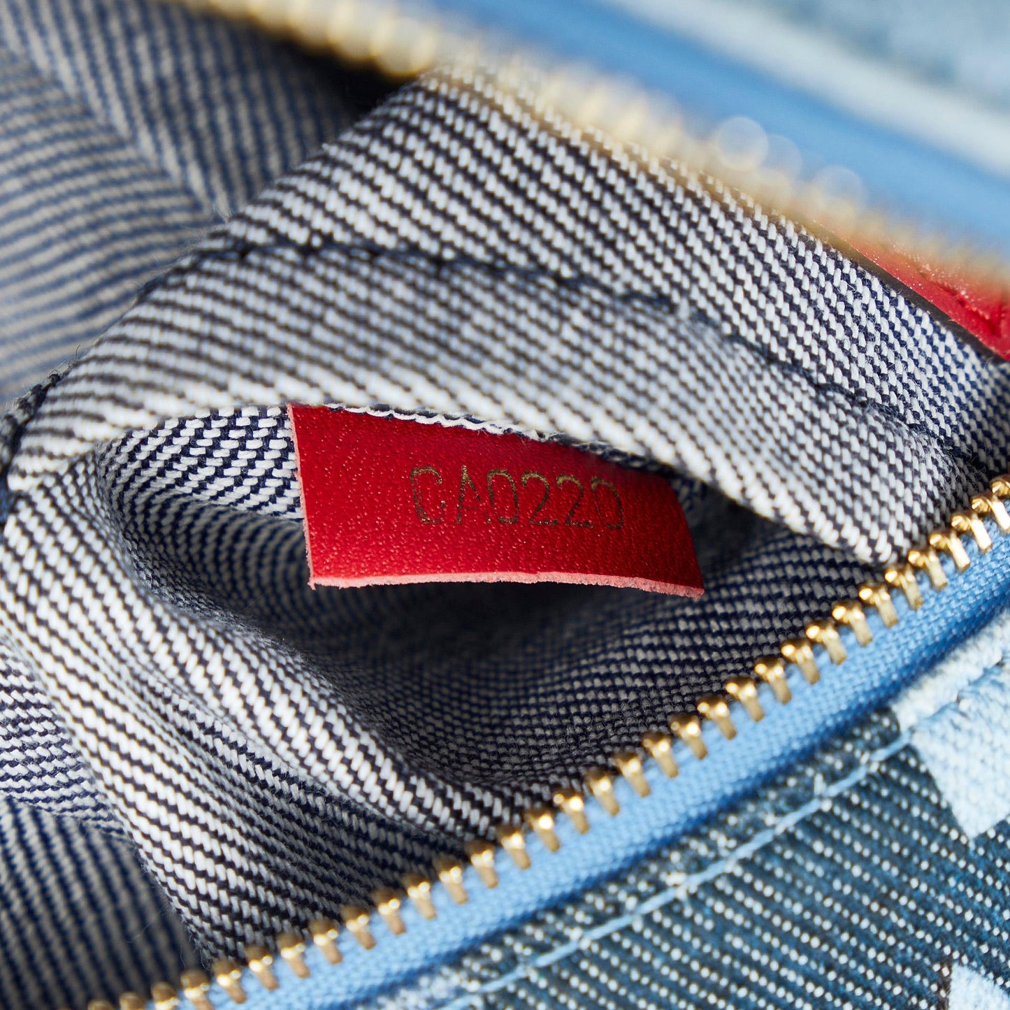 Louis Vuitton Monogram Denim Patchwork  Palm Springs Mini (SHG-EoD27m)