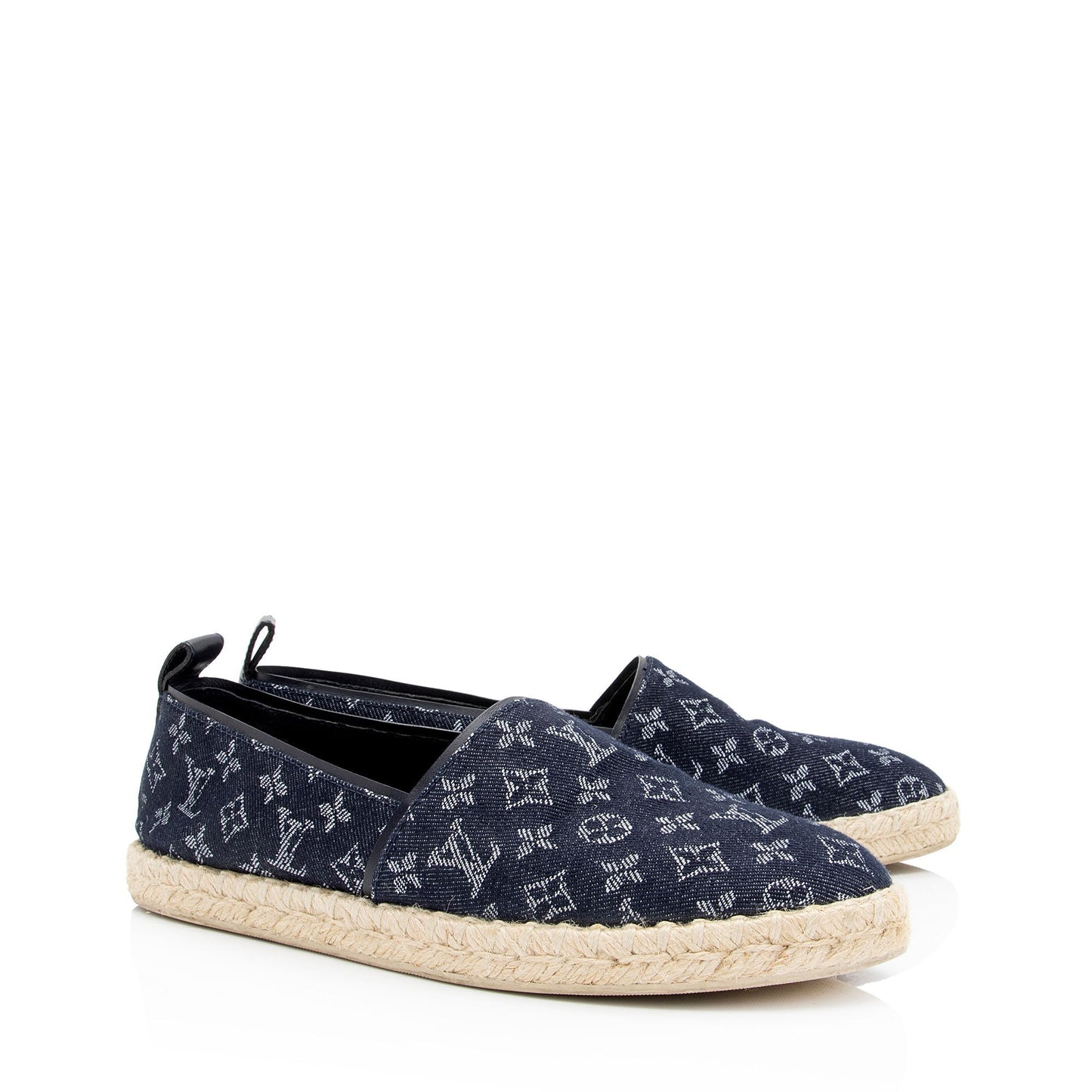 Louis Vuitton Monogram Denim Starboard Espadrilles - Size 8.5 / 38.5 (SHF-izvMNc)