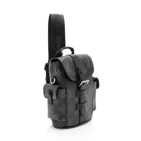 Louis Vuitton Monogram Eclipse Christopher Nano Crossbody