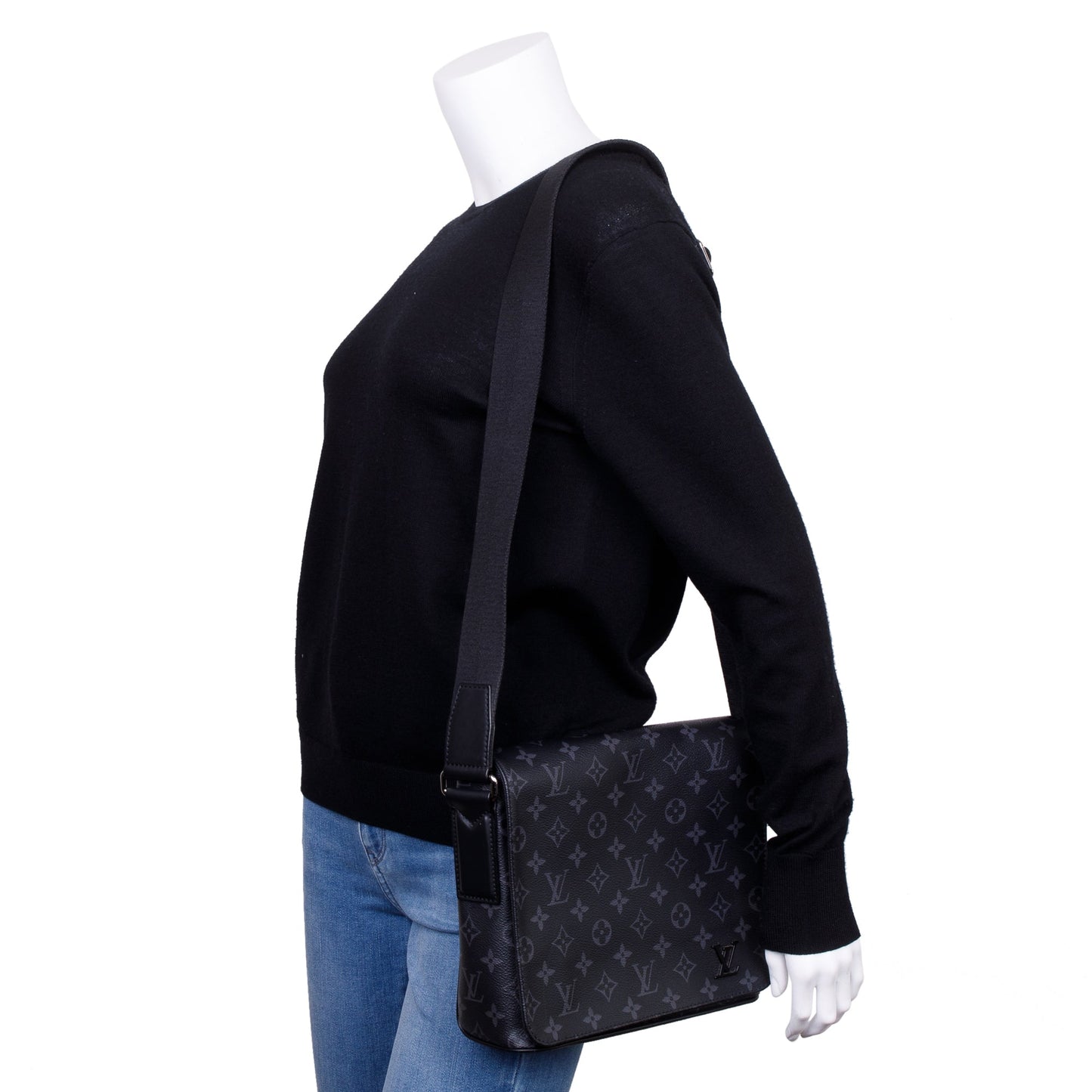 Louis Vuitton Monogram Eclipse District PM
