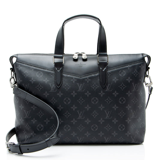 Louis Vuitton Monogram Eclipse Explorer Briefcase
