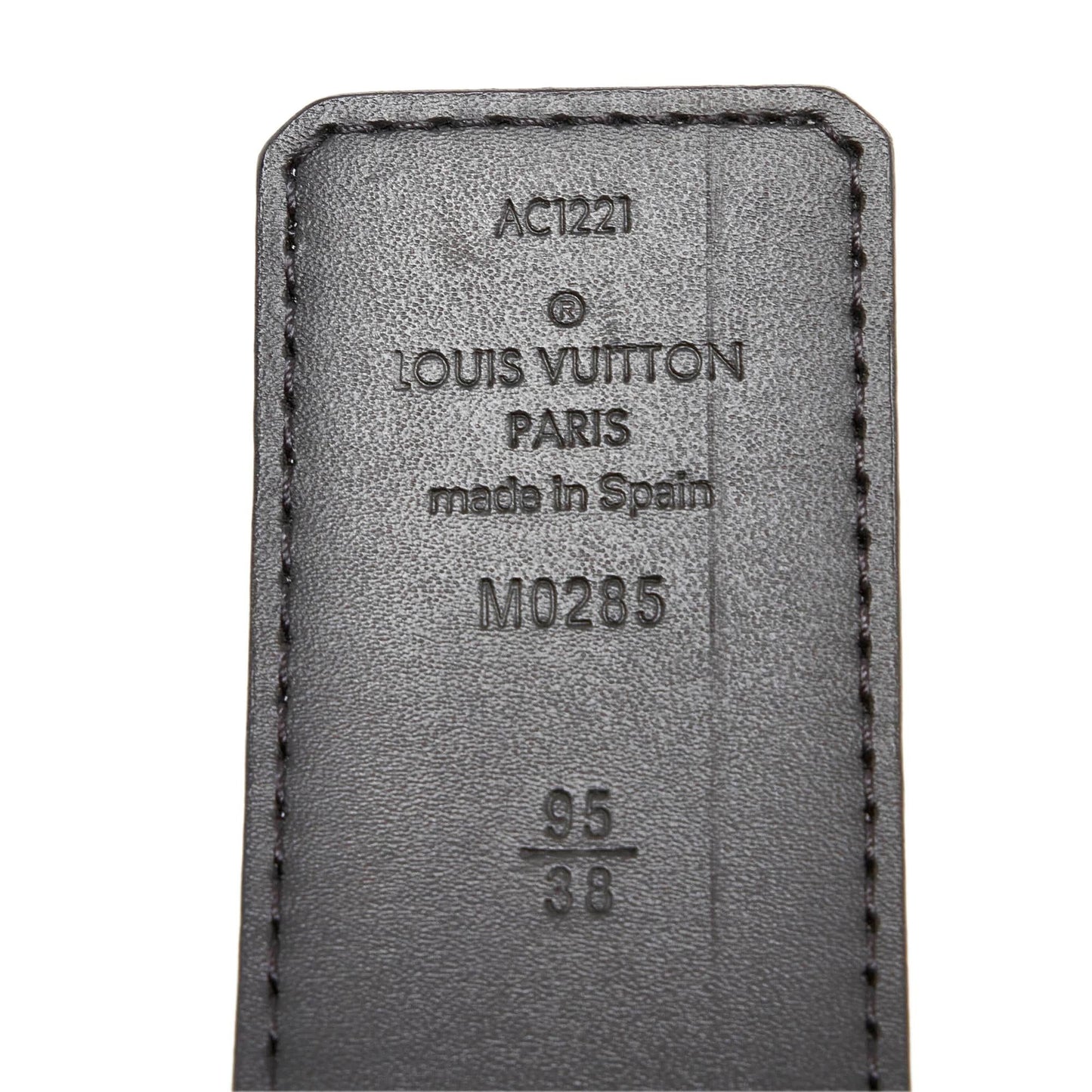 Louis Vuitton Monogram Eclipse Initiales Belt - 44 / 113.00 (SHG-PlPv0S)