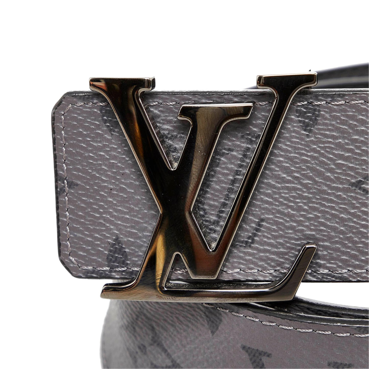 Louis Vuitton Monogram Eclipse Initiales Belt - 44 / 113.00 (SHG-PlPv0S)
