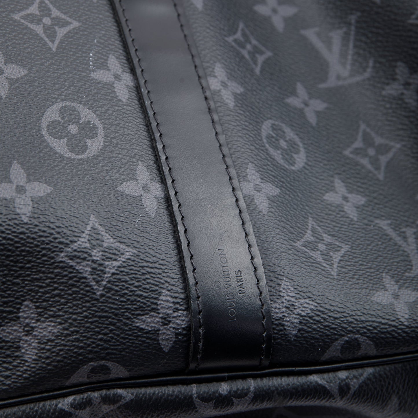 Louis Vuitton Monogram Eclipse Keepall Bandouliere 55