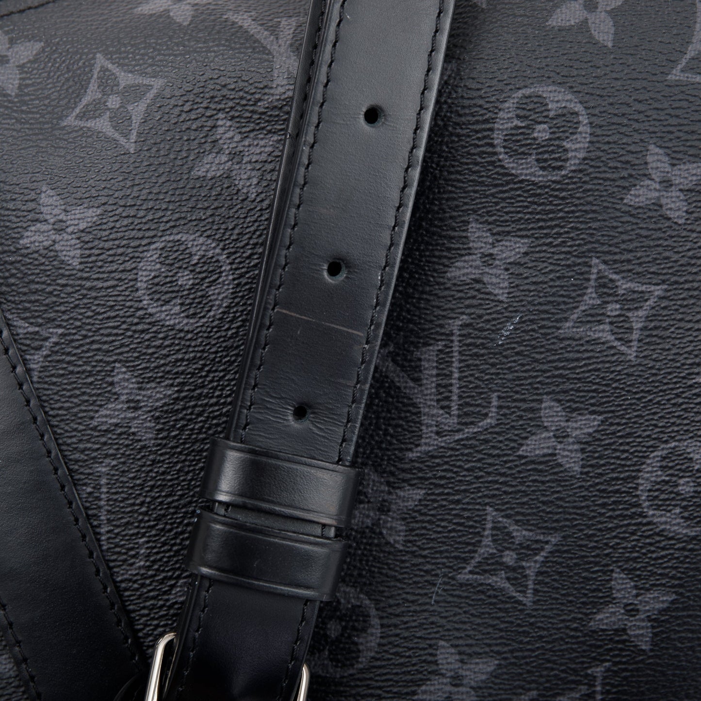 Louis Vuitton Monogram Eclipse Keepall Bandouliere 55