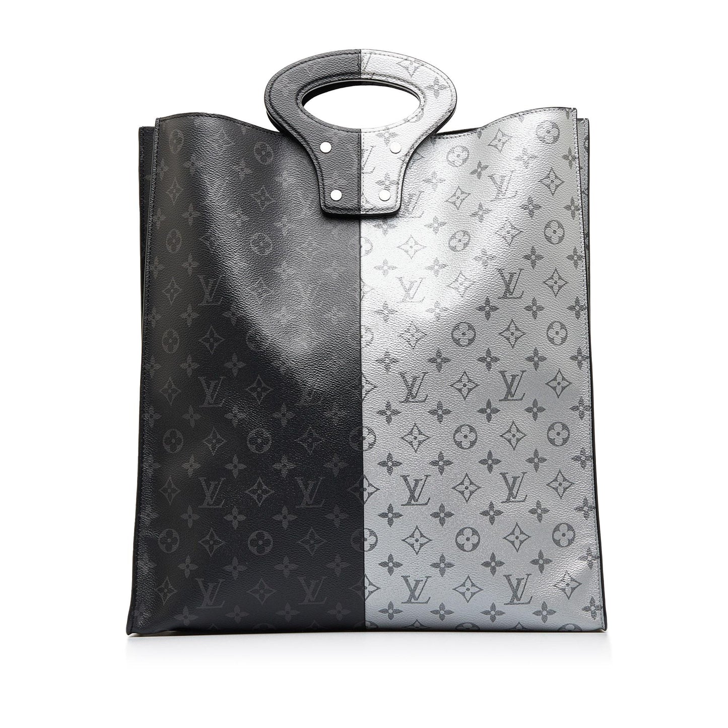 Louis Vuitton Monogram Eclipse North South Tote (SHG-k4XCz5)