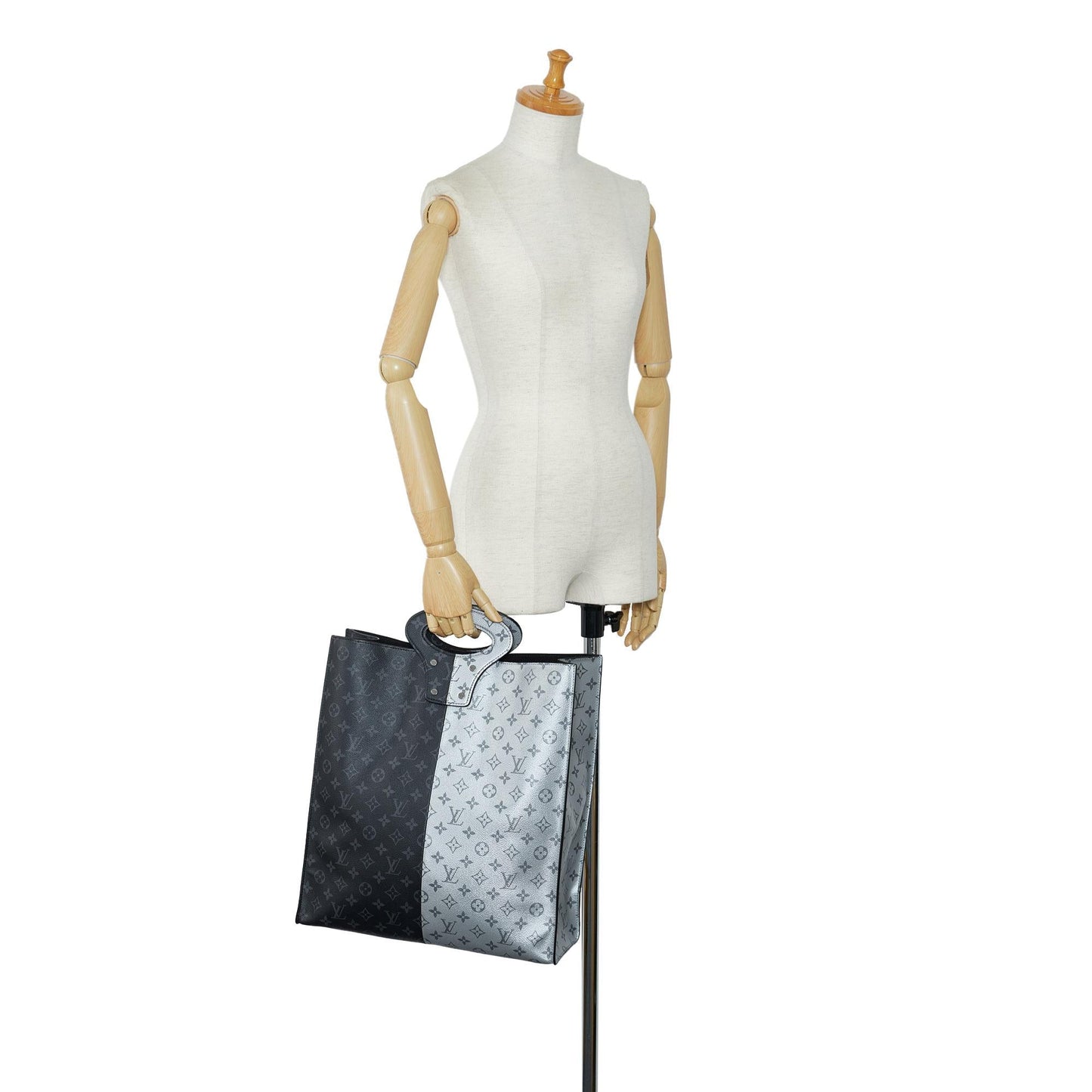 Louis Vuitton Monogram Eclipse North South Tote (SHG-k4XCz5)