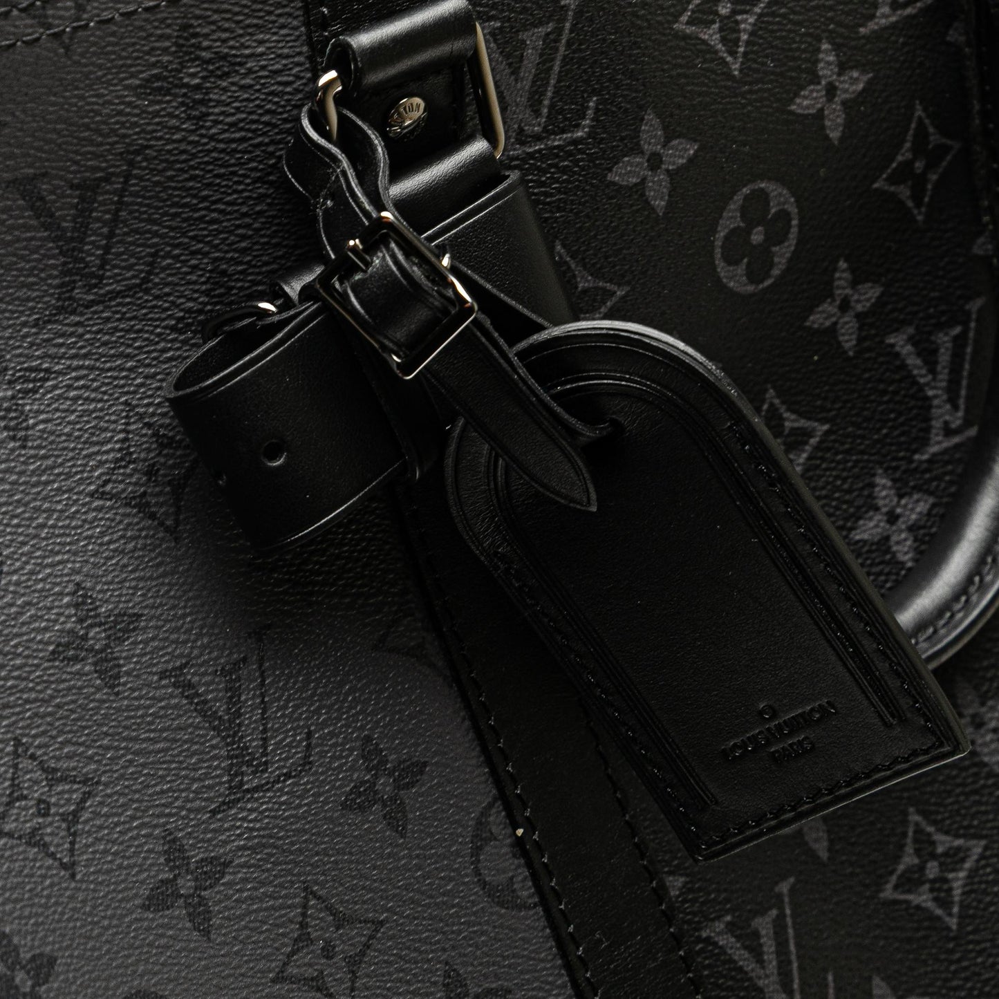 Louis Vuitton Monogram Eclipse Reverse Keepall Bandouliere 50
