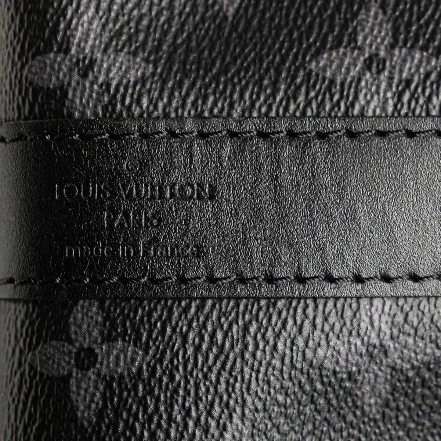 Louis Vuitton Monogram Eclipse Reverse Keepall Bandouliere 50