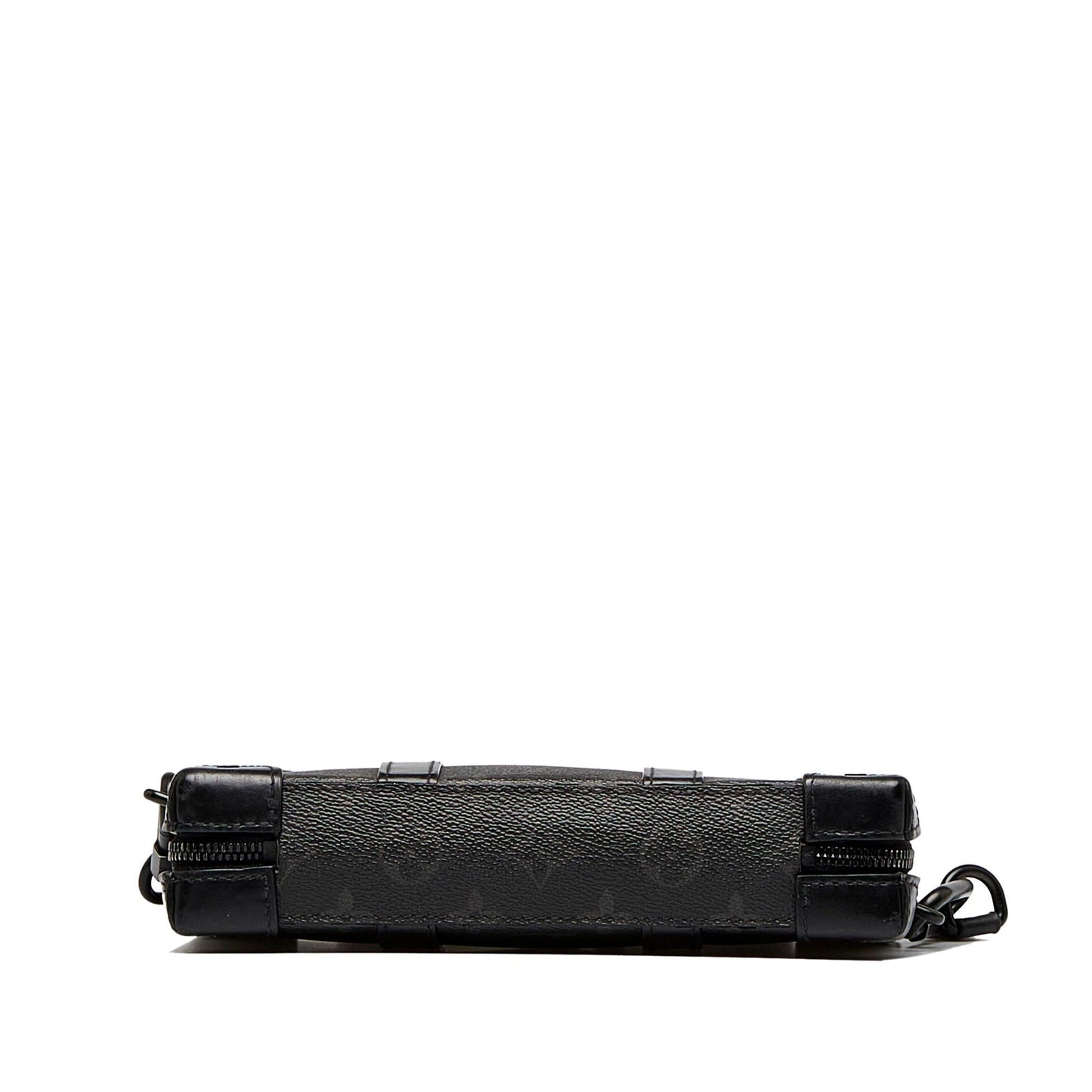 Louis Vuitton Monogram Eclipse Soft Trunk Wallet Crossbody (SHG-4pxj3i)