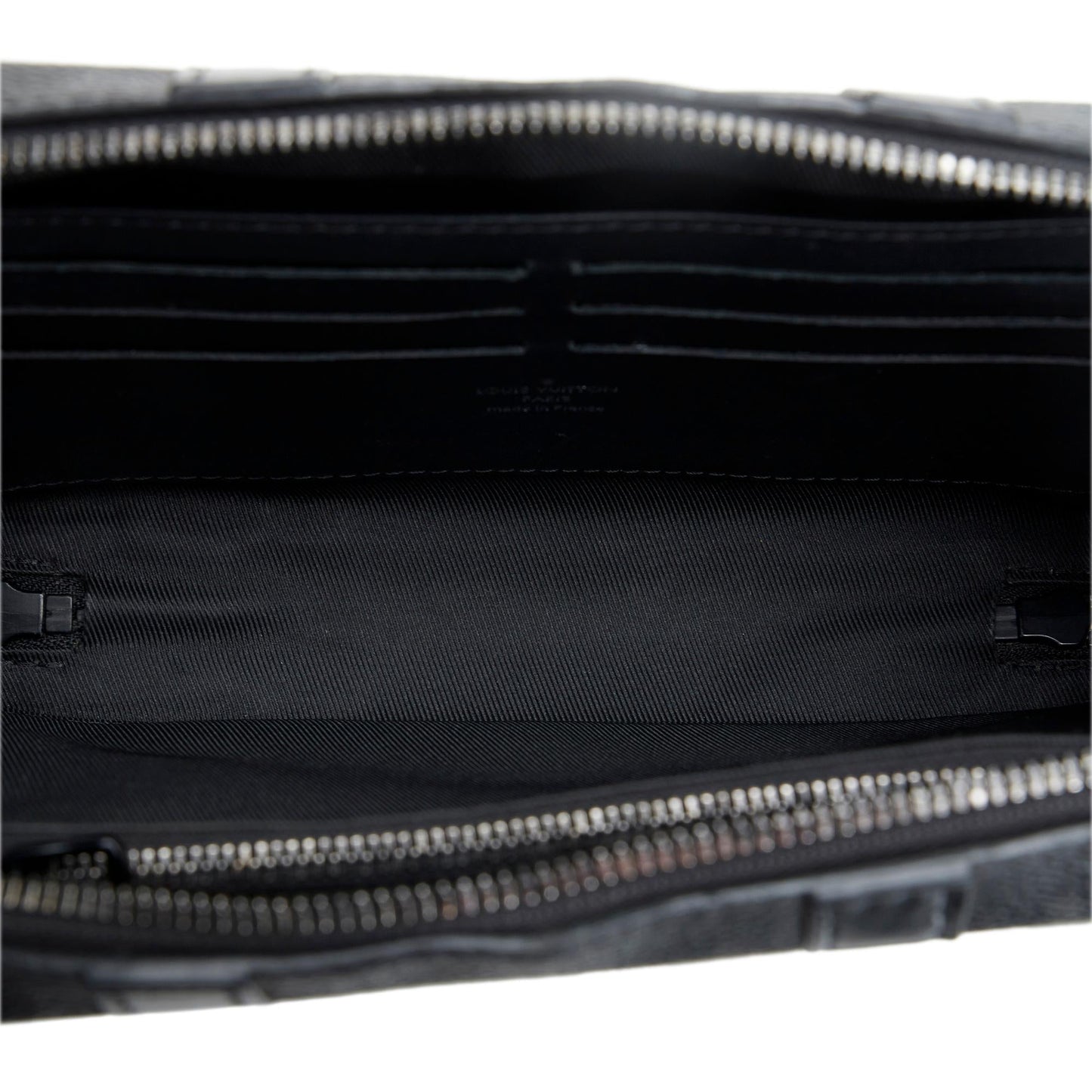 Louis Vuitton Monogram Eclipse Soft Trunk Wallet Crossbody (SHG-4pxj3i)