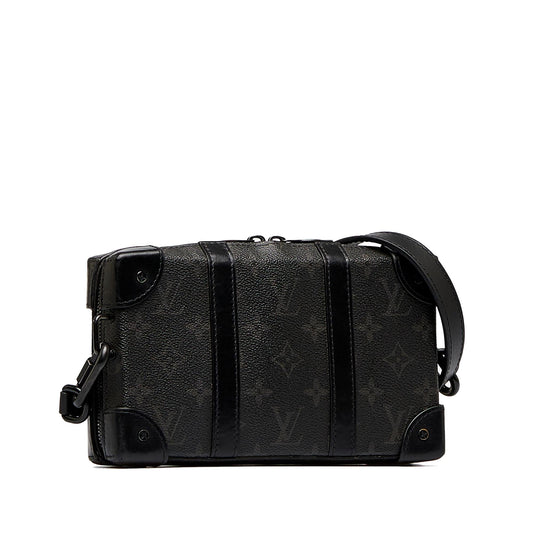 Louis Vuitton Monogram Eclipse Soft Trunk Wallet Crossbody (SHG-4pxj3i)