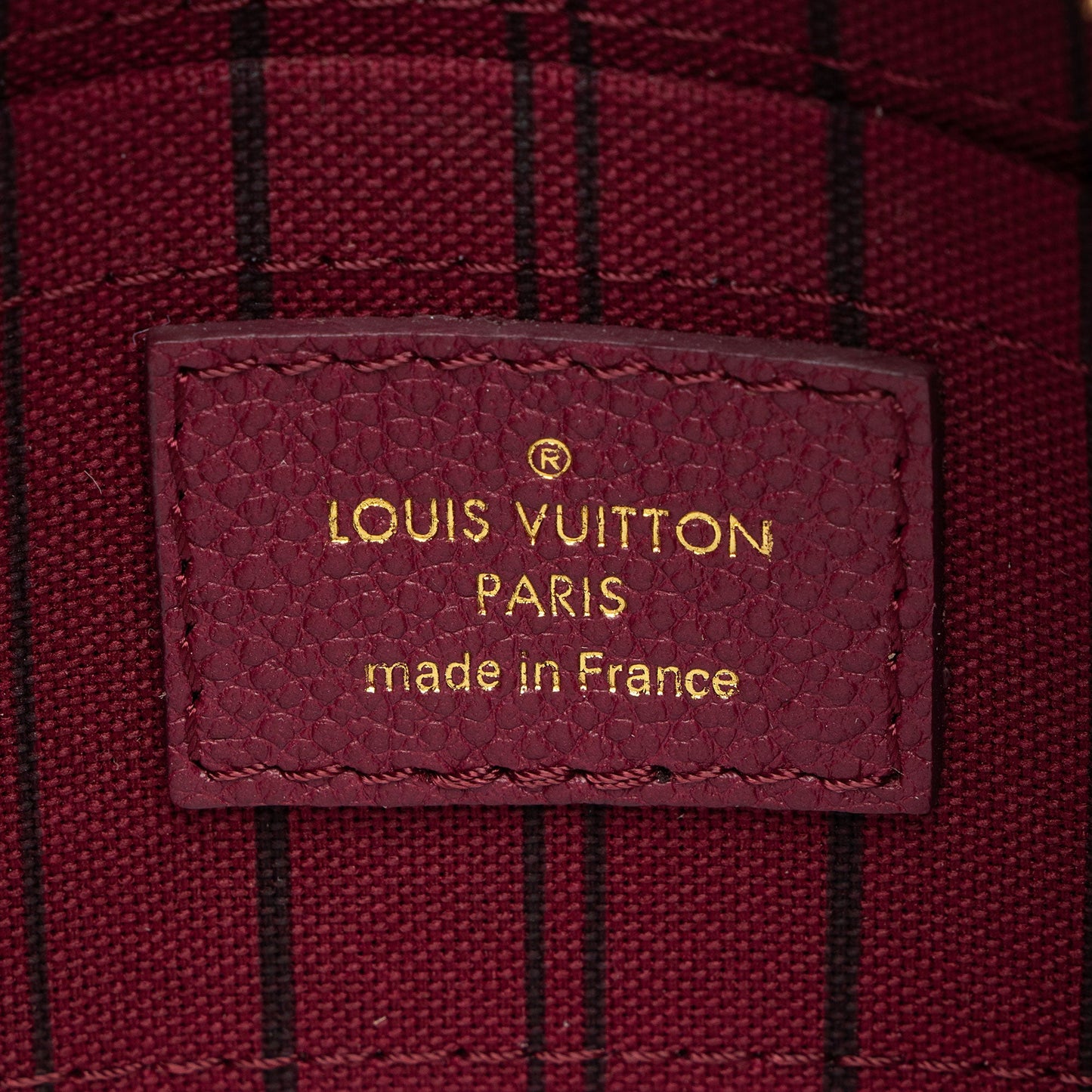 Louis Vuitton Monogram Empreinte Citadine GM Pochette