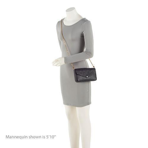 Louis Vuitton Monogram Empreinte Felicie Pochette (SHF-fOsLlf)