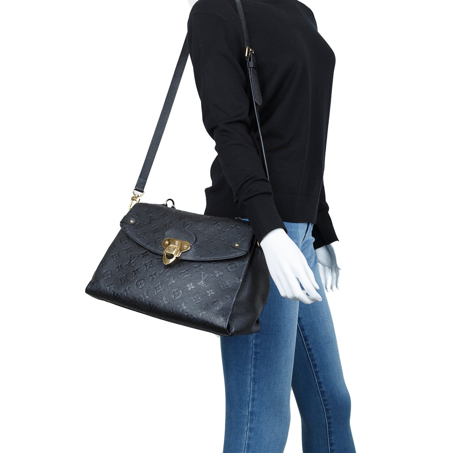 Louis Vuitton Monogram Empreinte Georges MM