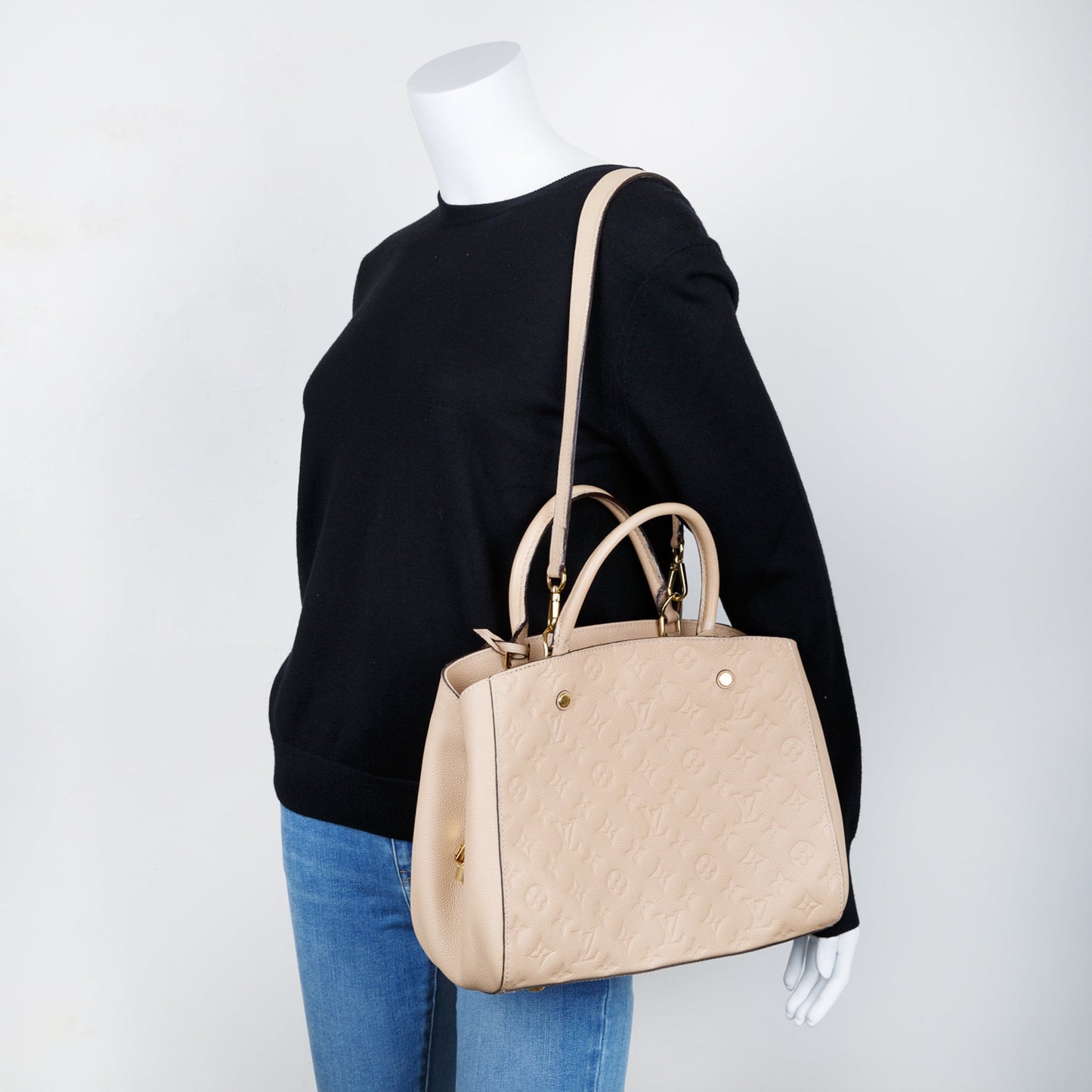 Louis Vuitton Monogram Empreinte Montaigne MM