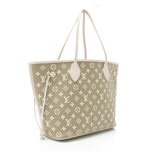 Louis Vuitton Monogram Empreinte Spring In The City Neverfull MM Tote