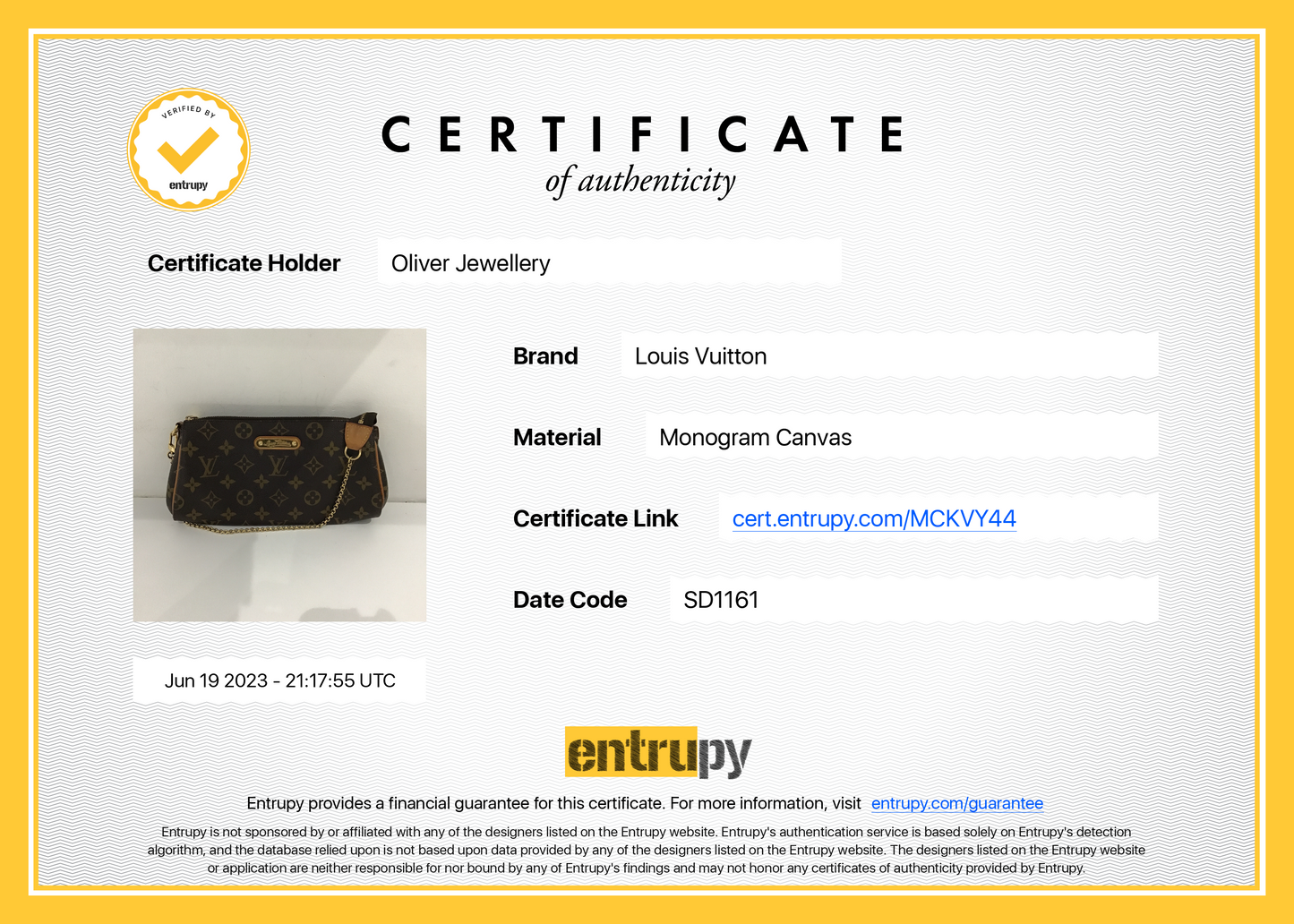 Louis Vuitton Monogram Eva Clutch