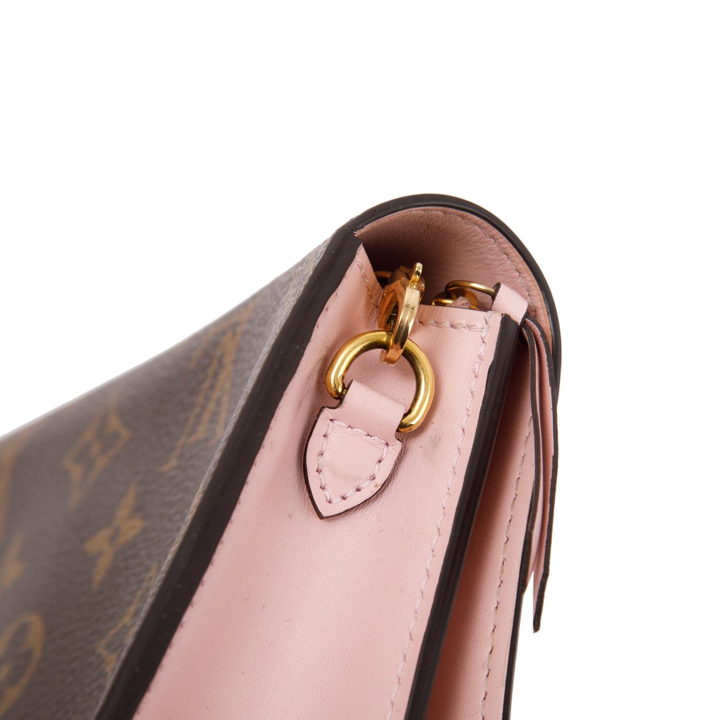 Louis Vuitton Monogram Flore Chain Wallet