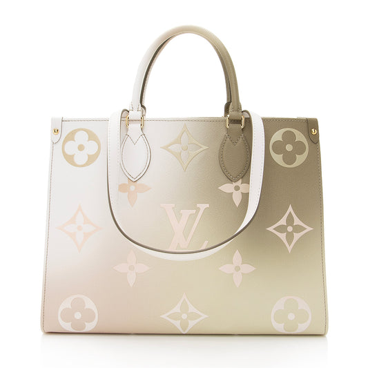 Louis Vuitton Monogram Giant Spring In The City Onthego MM Tote (SHF-22697)