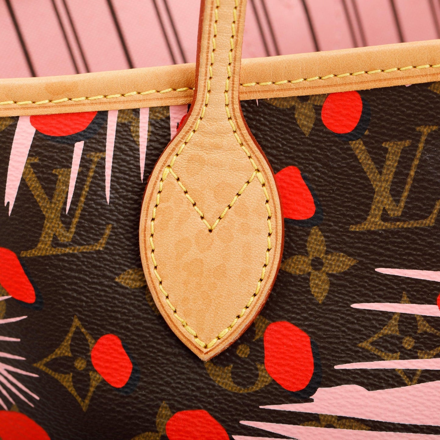 Louis Vuitton Monogram Jungle Dots Neverfull MM