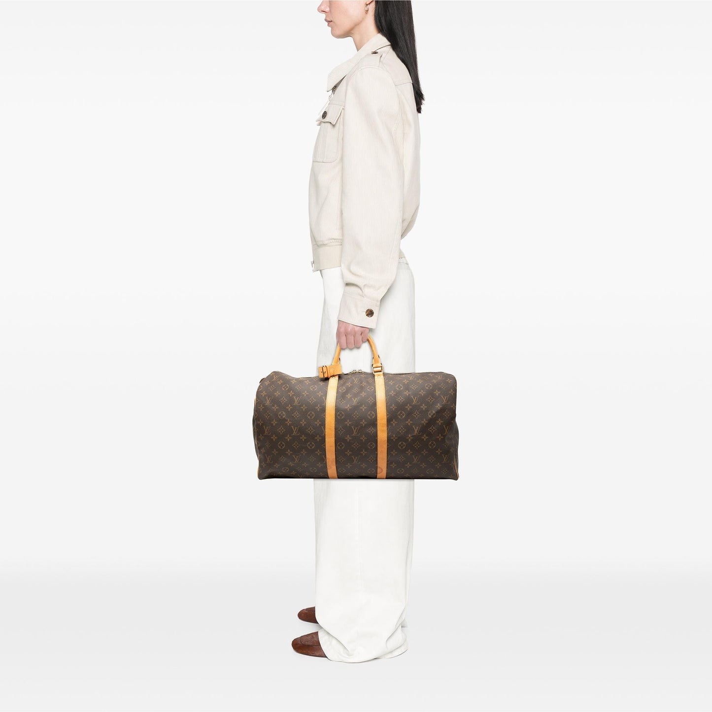Louis Vuitton Monogram Keepall 55