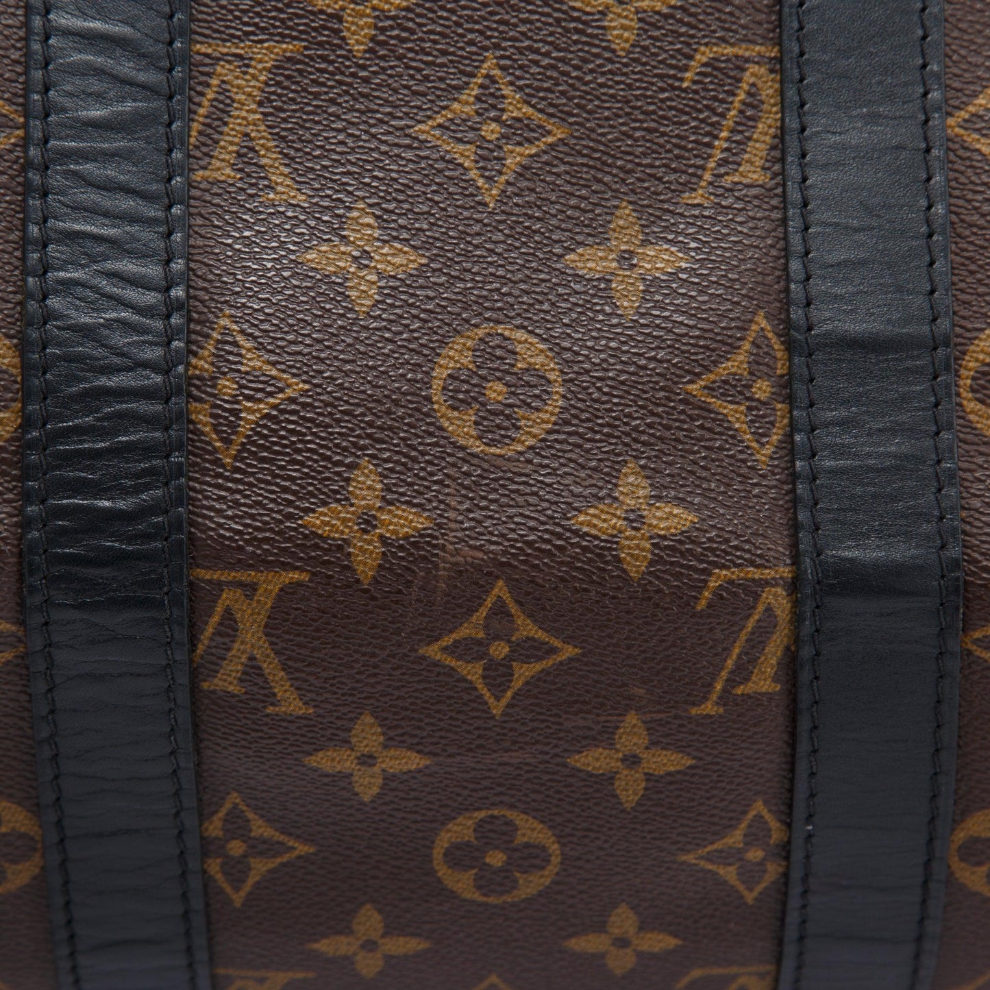 Louis Vuitton Monogram Macassar Keepall Bandouliere 45