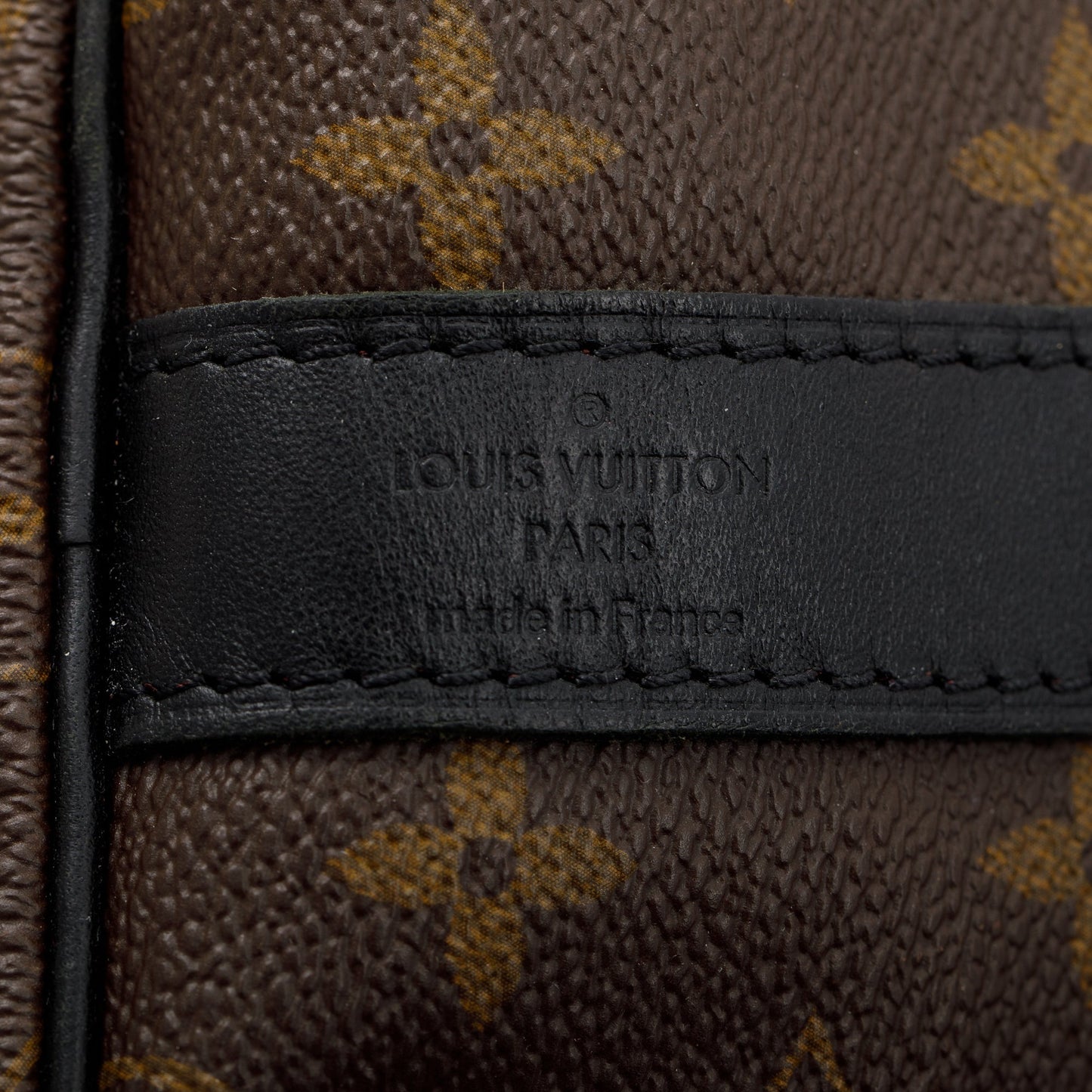 Louis Vuitton Monogram Macassar Keepall Bandouliere 55