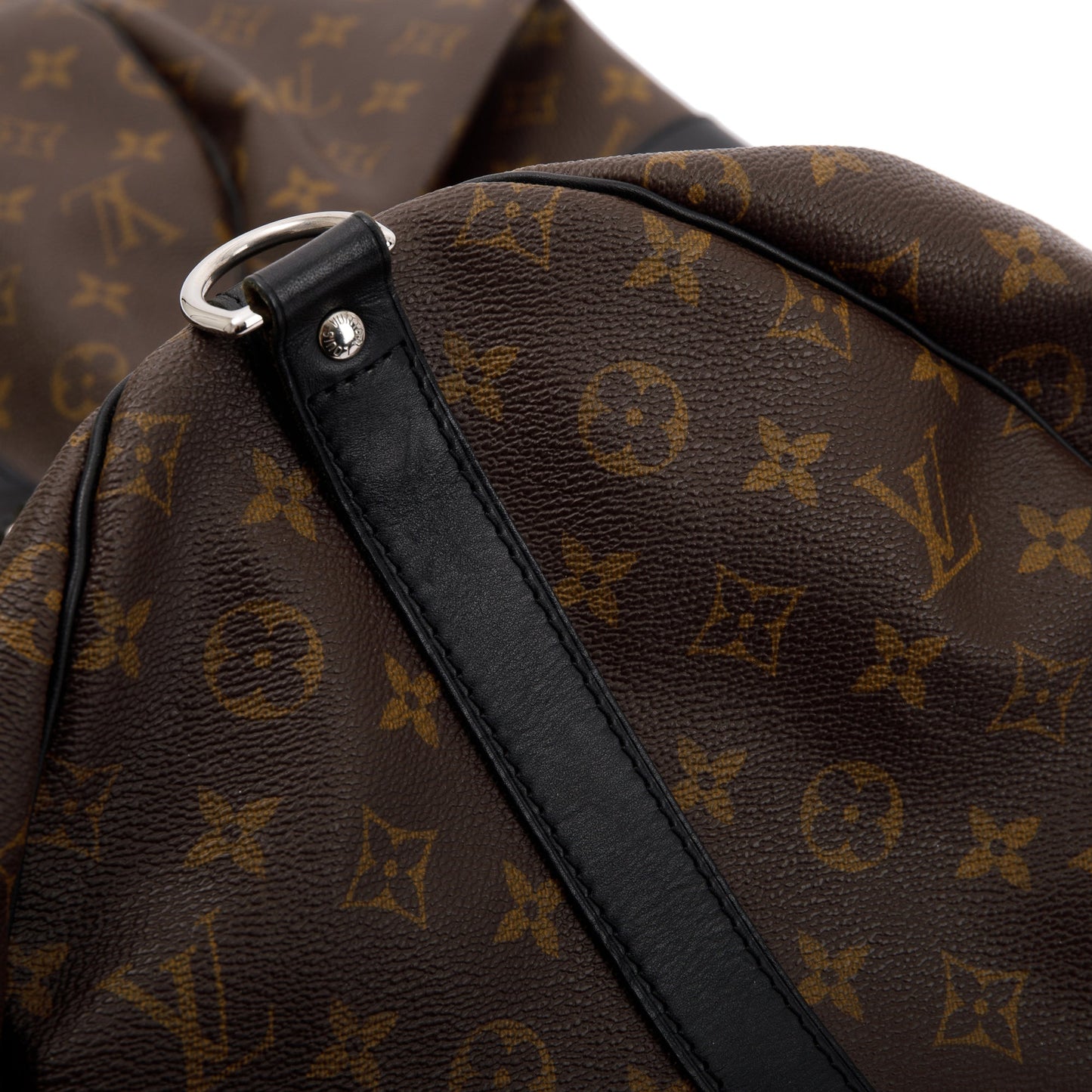 Louis Vuitton Monogram Macassar Keepall Bandouliere 55