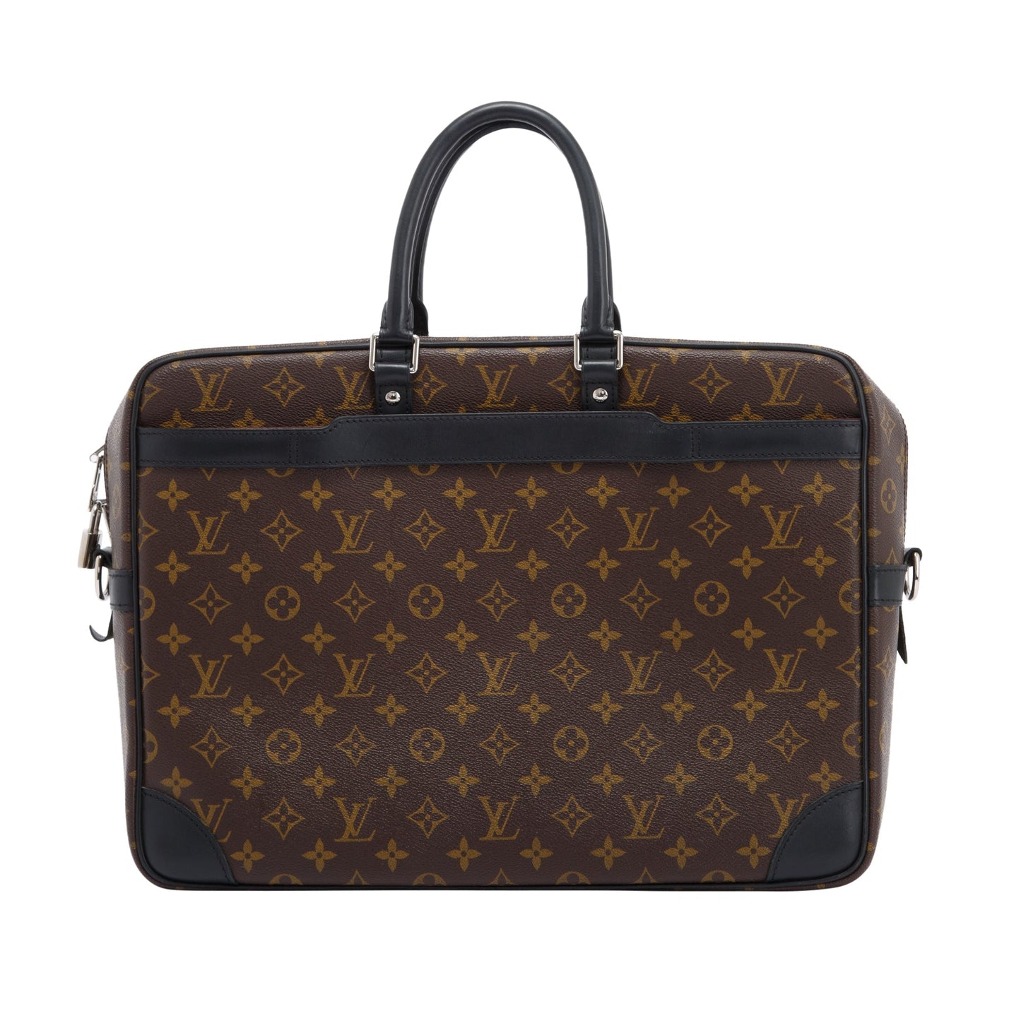 Louis Vuitton Monogram Macassar Porte-Documents Voyage GM