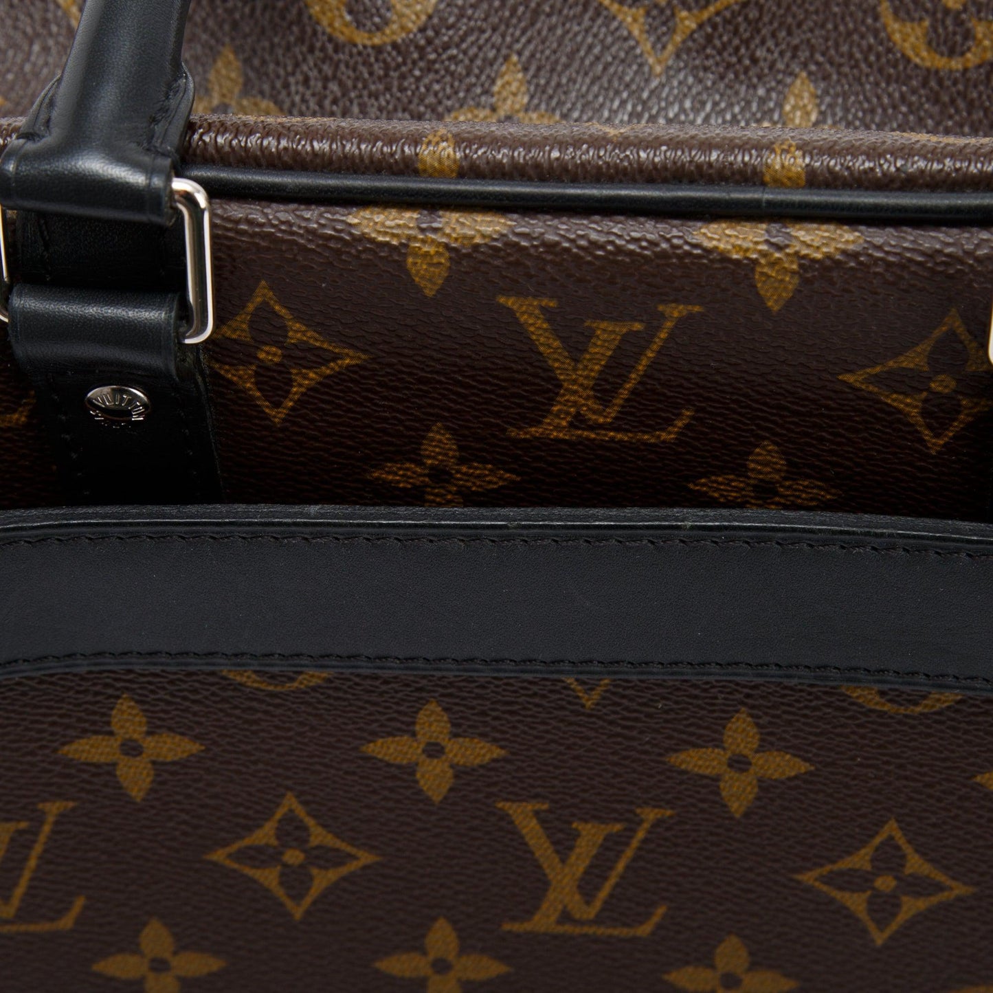 Louis Vuitton Monogram Macassar Porte-Documents Voyage GM