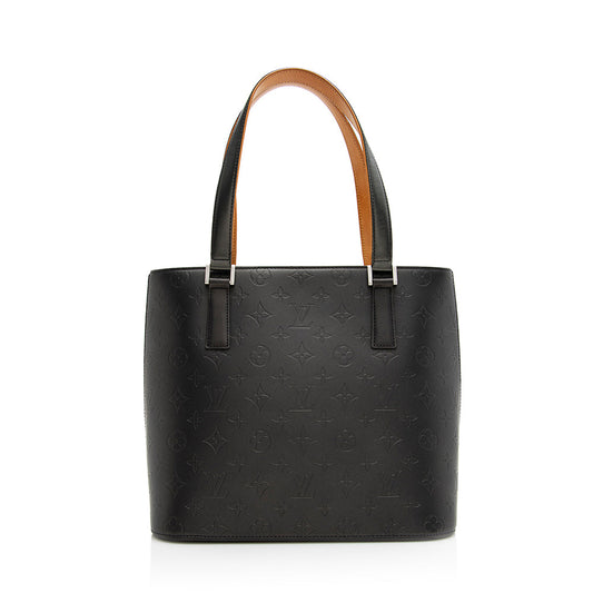 Louis Vuitton Monogram Mat Stockton Tote (SHF-21326)