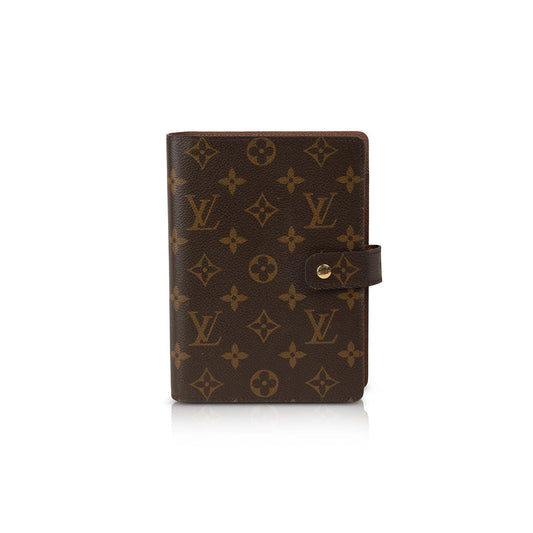 Louis Vuitton Monogram Medium Ring Agenda Cover