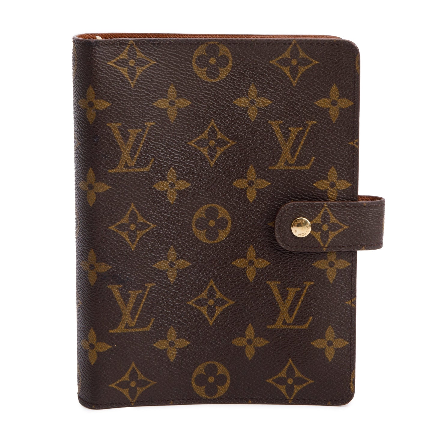 Louis Vuitton Monogram Medium Ring Agenda Cover