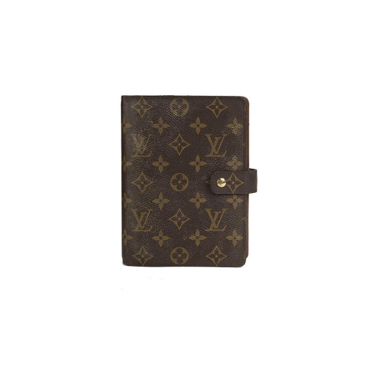 Louis Vuitton Monogram Medium Ring Agenda Cover