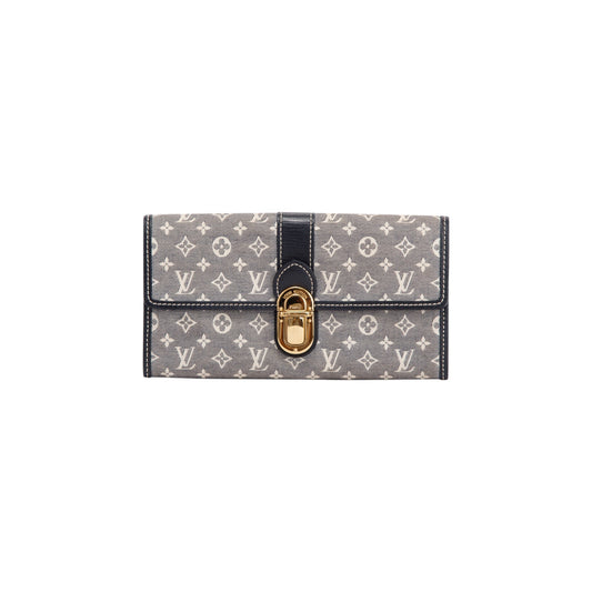 Louis Vuitton Monogram Mini Lin Idylle Sarah Wallet