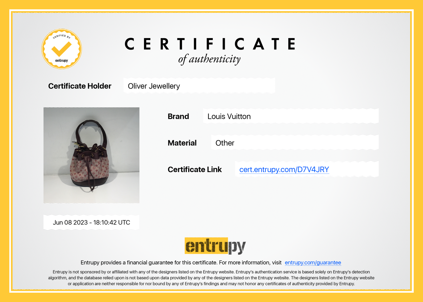 Louis Vuitton Monogram Mini Lin Noelie Bucket Bag