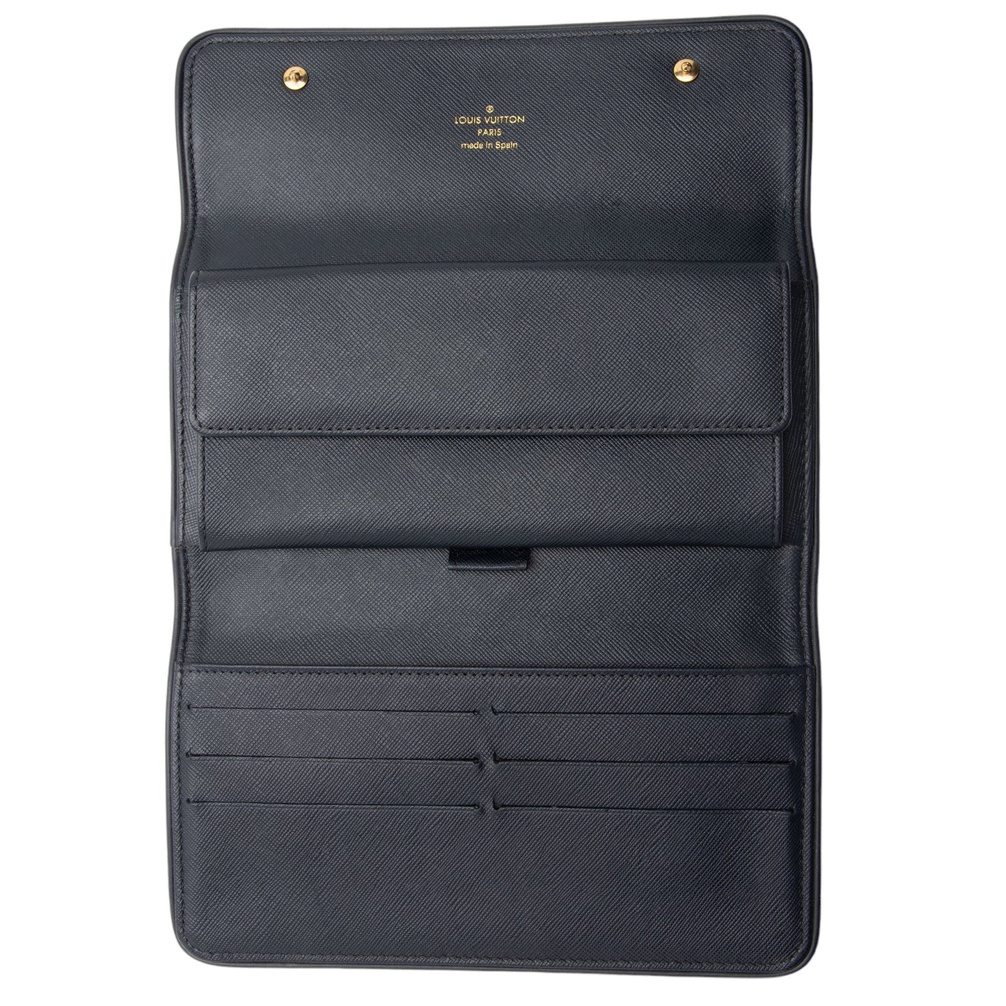 Louis Vuitton Monogram Mini Lin Porte Tresor International Wallet (SHF-NQBrFE)
