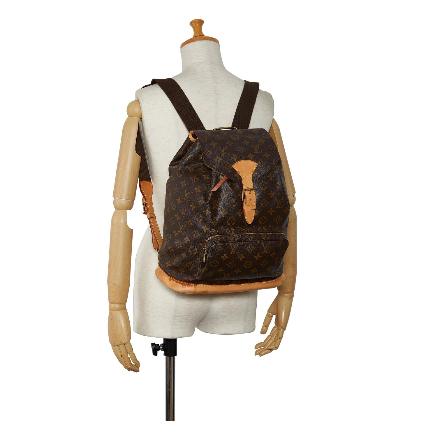 Louis Vuitton Monogram Montsouris GM (SHG-cMnMTD)