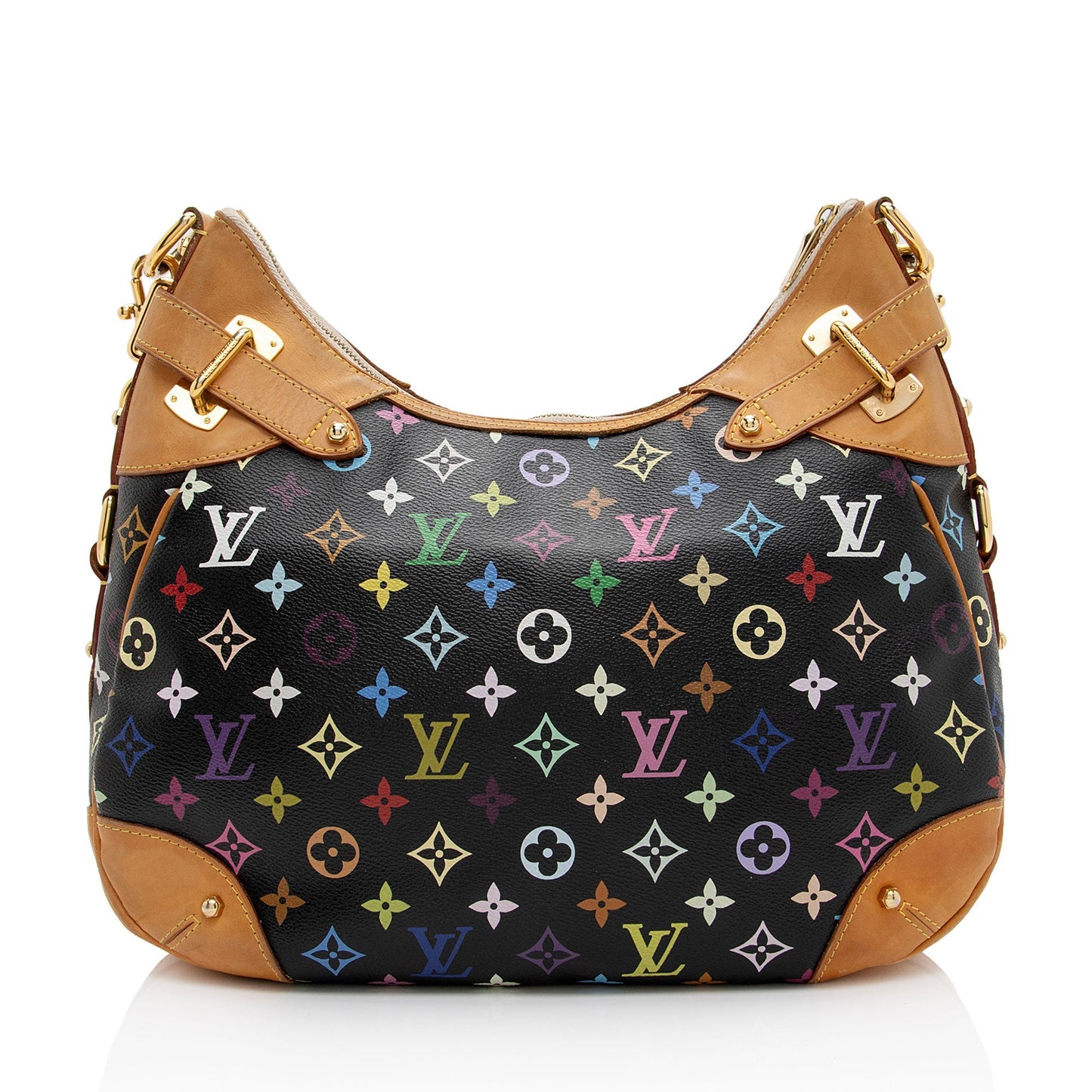 Louis Vuitton Monogram Multicolore Greta Hobo (SHF-w1Lblo)