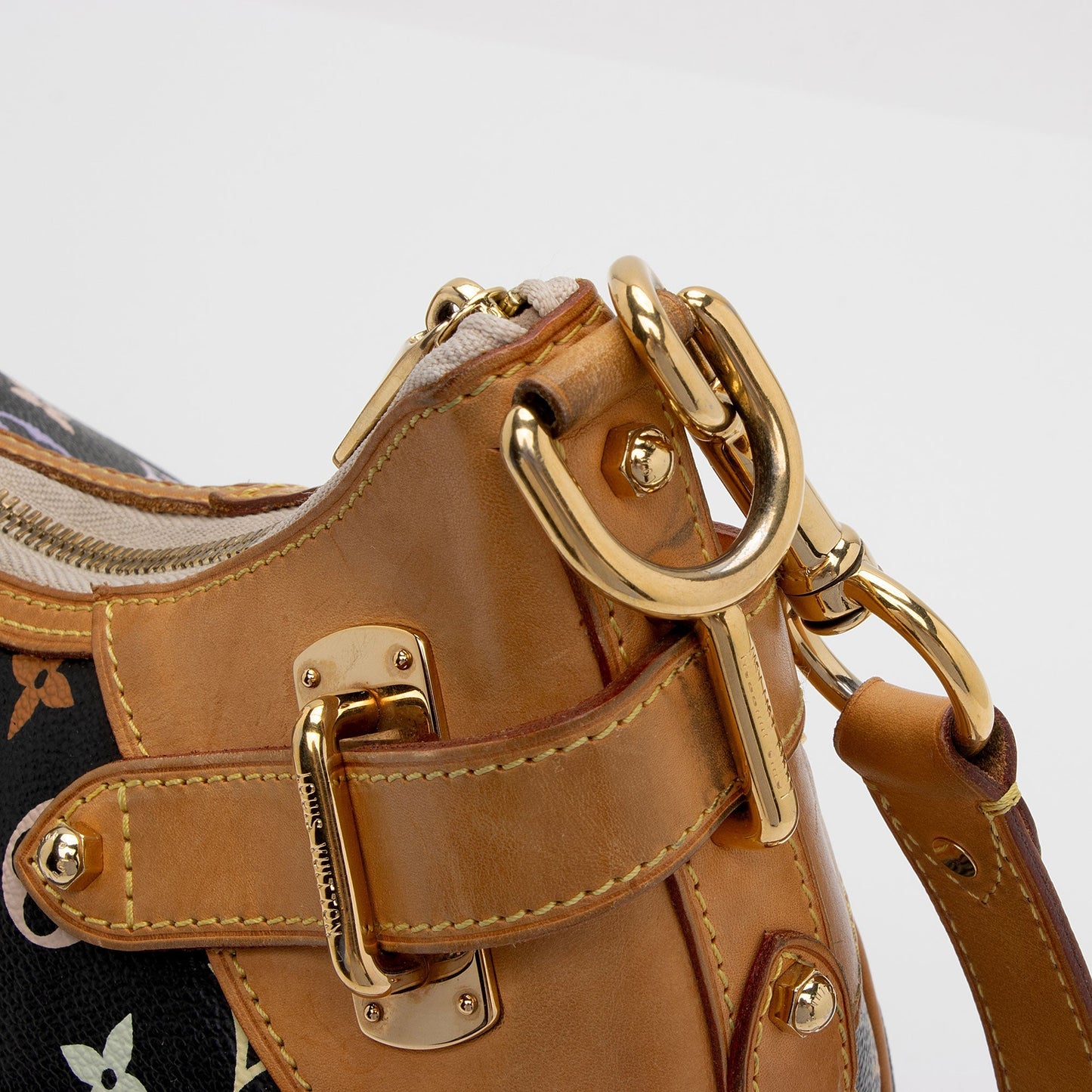 Louis Vuitton Monogram Multicolore Greta Hobo (SHF-w1Lblo)