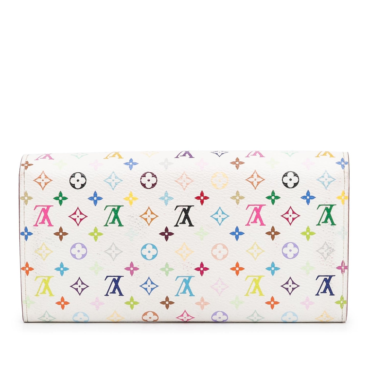 Louis Vuitton Monogram Multicolore Sarah Long Wallet (SHG-kHzzl1)