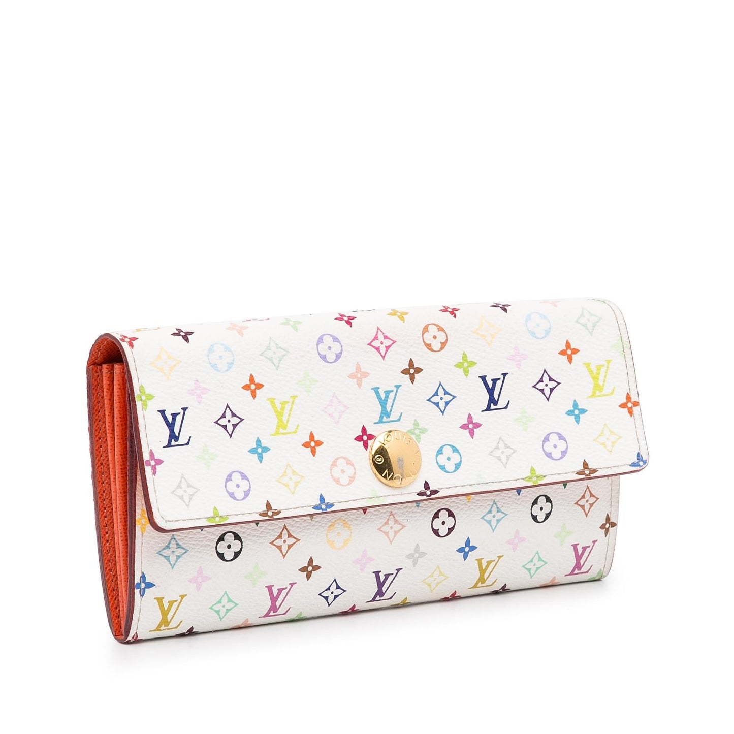 Louis Vuitton Monogram Multicolore Sarah Long Wallet (SHG-kHzzl1)