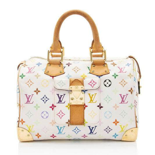 Louis Vuitton Monogram Multicolore Speedy 30 Satchel