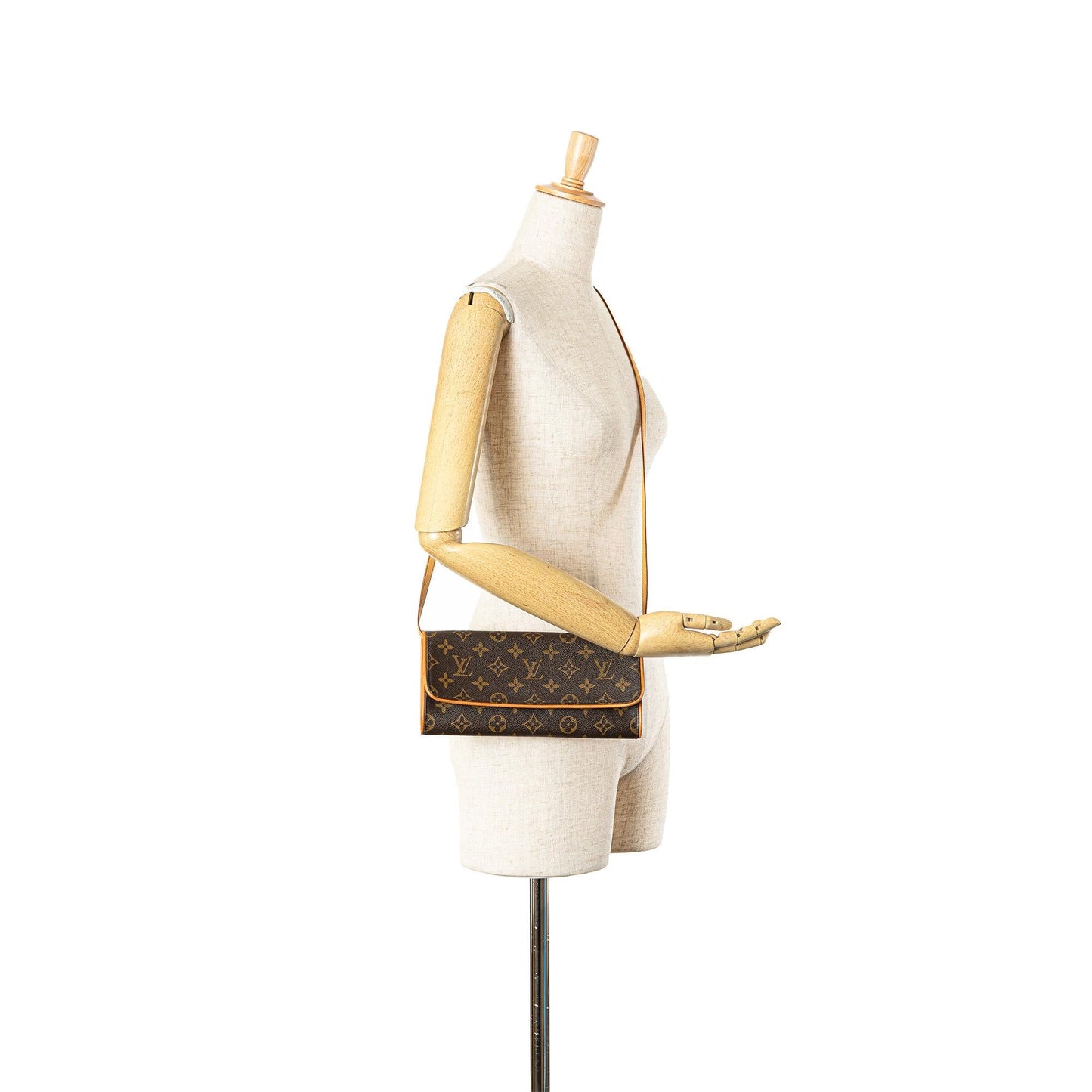 Louis Vuitton Monogram Pochette Twin GM (SHG-upDkeG)