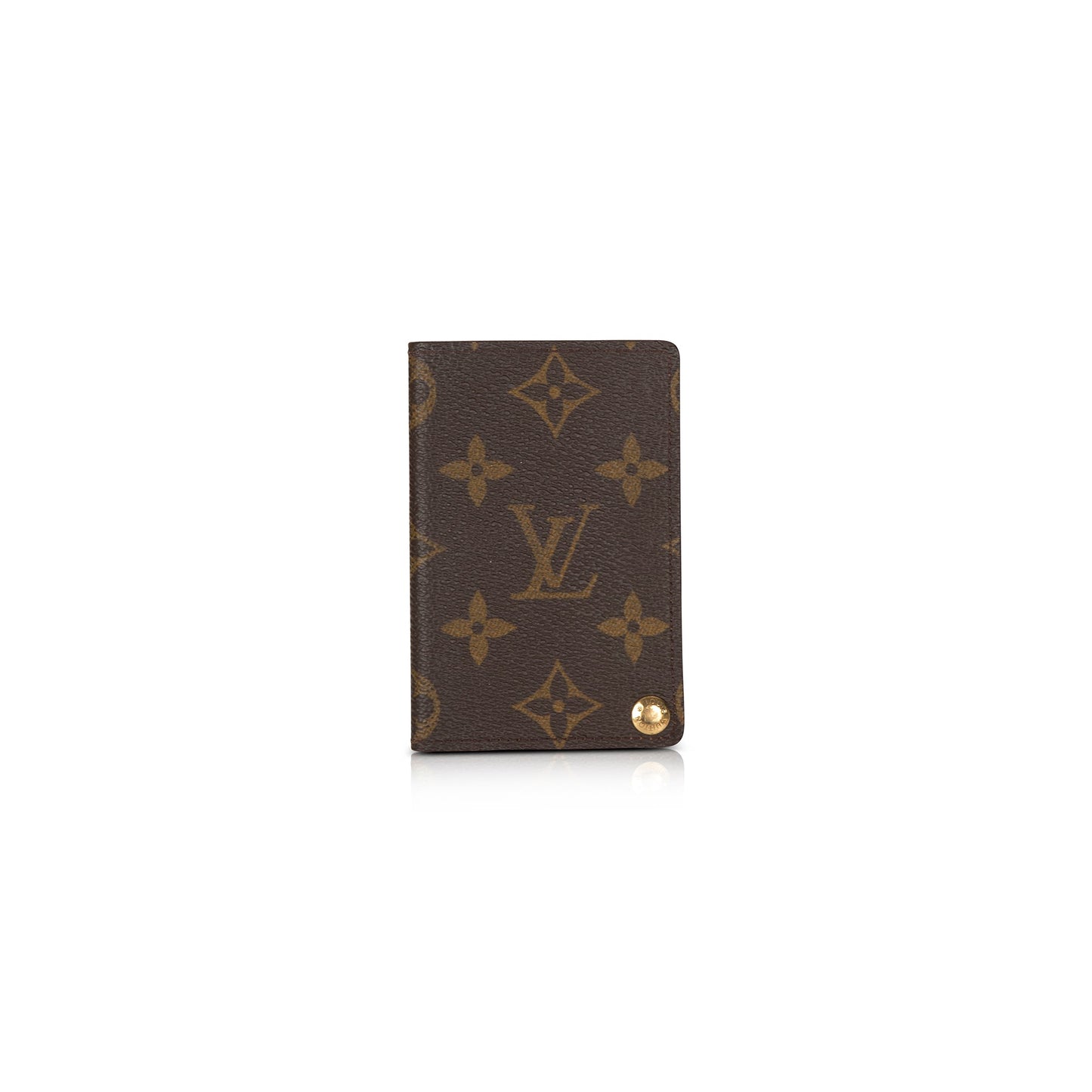 Louis Vuitton Monogram Porte-Cartes Credit Pression Card Case